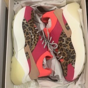 Stella McCartney Leopard Eclypse Sneakers NIB